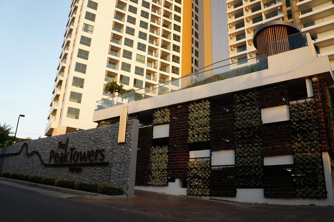 Stylish Studio In Peak Towers Pattaya Exterior foto
